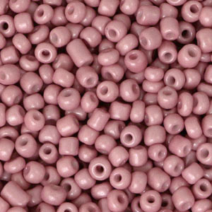 Glass seed beads 2mm Lantana Pink, 10 gram